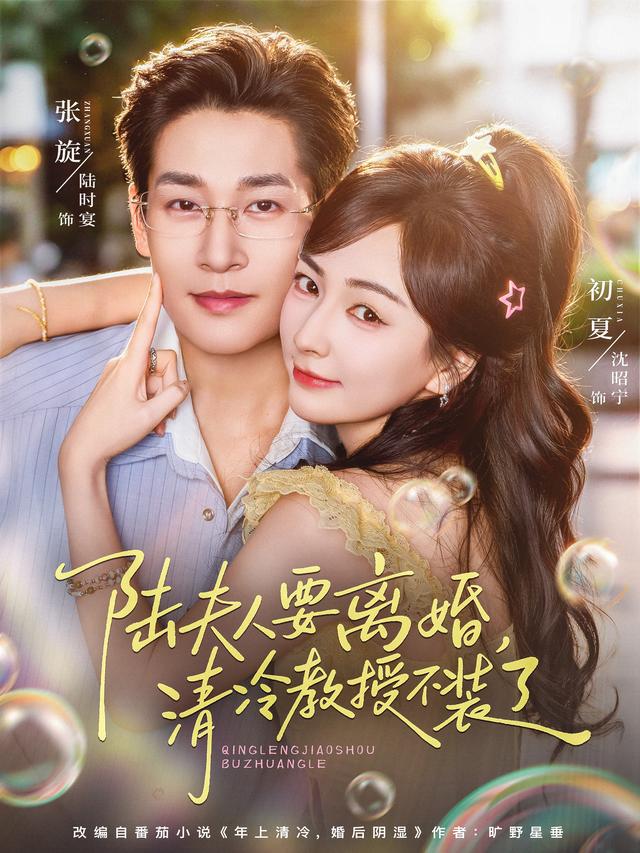 短剧《陆夫人要离婚，清冷教授不装了》海报