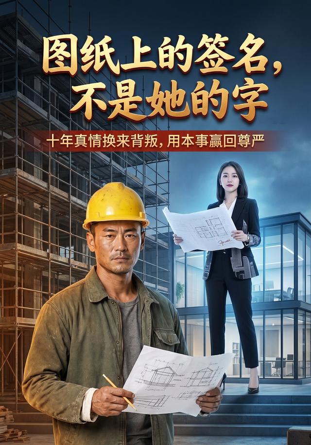 图纸上的签名，不是她的字 cover