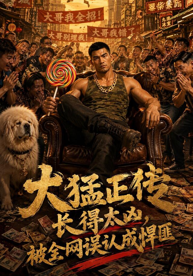 大猛正传长得太凶，被全网误认成悍匪 cover