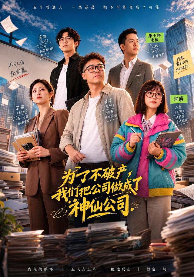 为了不破产，我们把公司做成了神仙公司