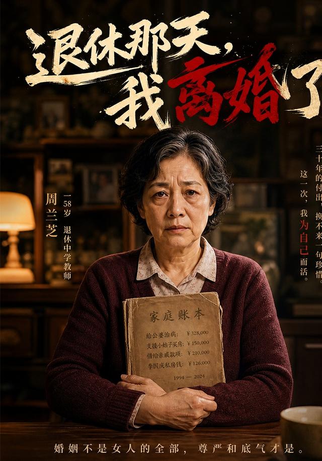 退休那天，我离婚了