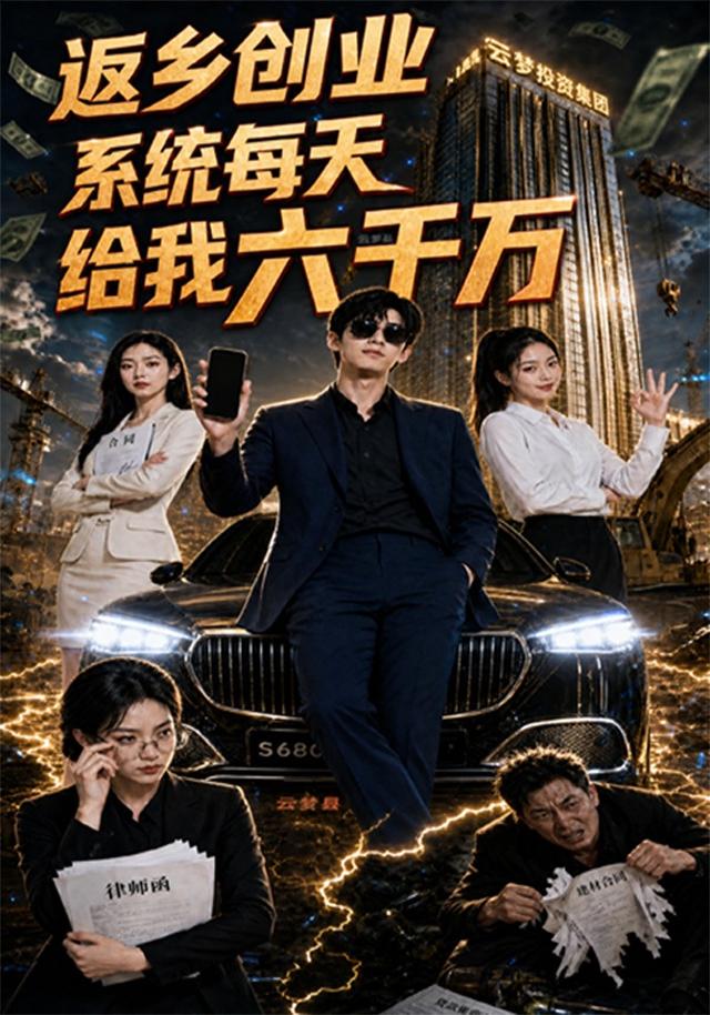 返乡创业，系统每天给我六千万