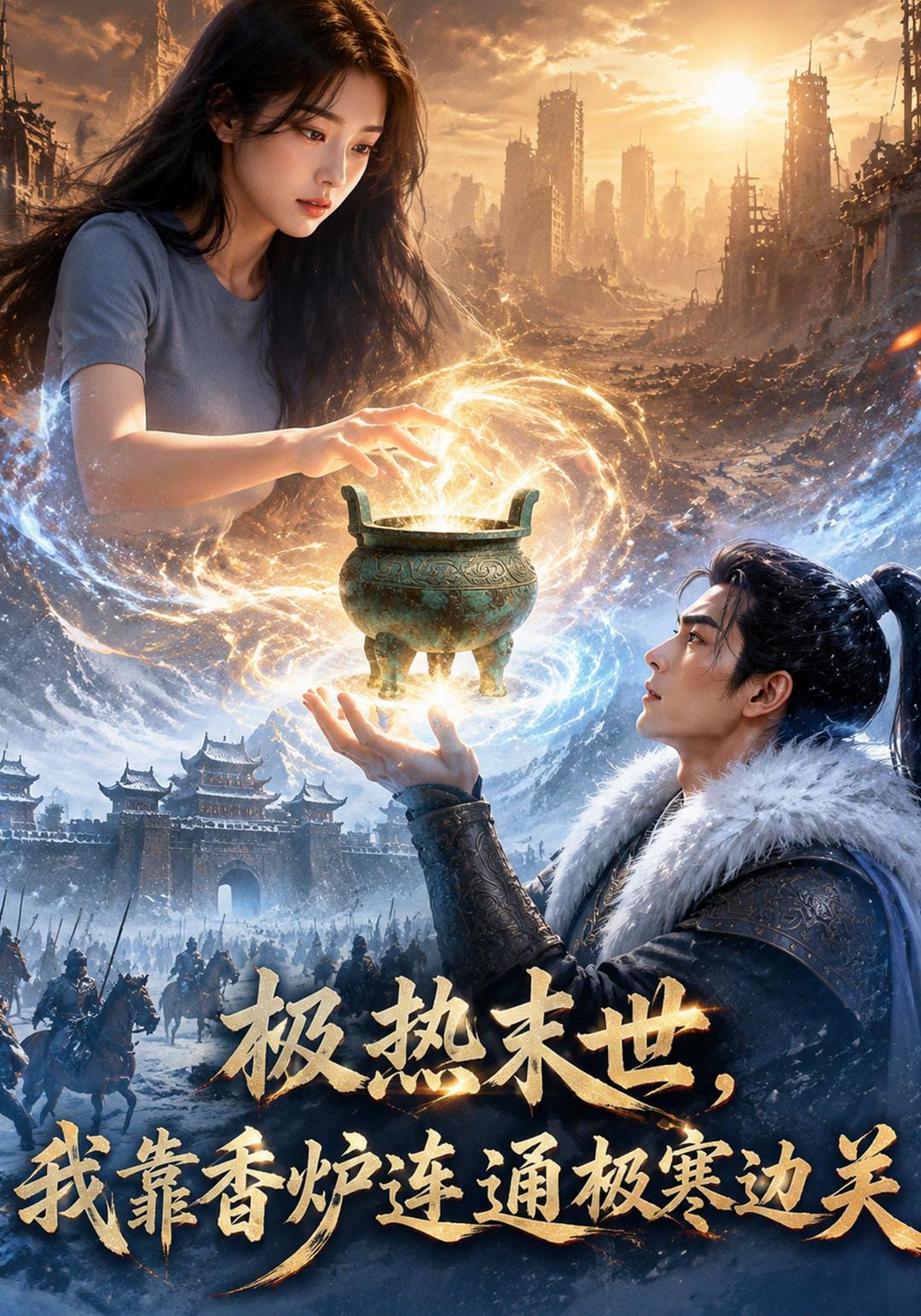 极热末世，我靠香炉连通极寒边关
