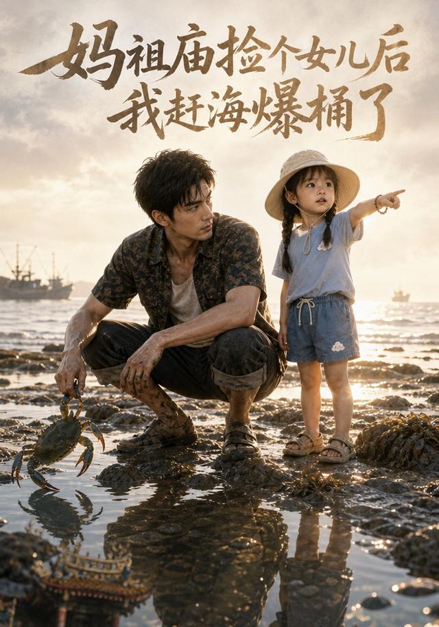 妈祖庙捡个女儿后我赶海爆桶了