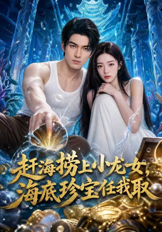 赶海捞上小龙女，海底珍宝任我取 cover