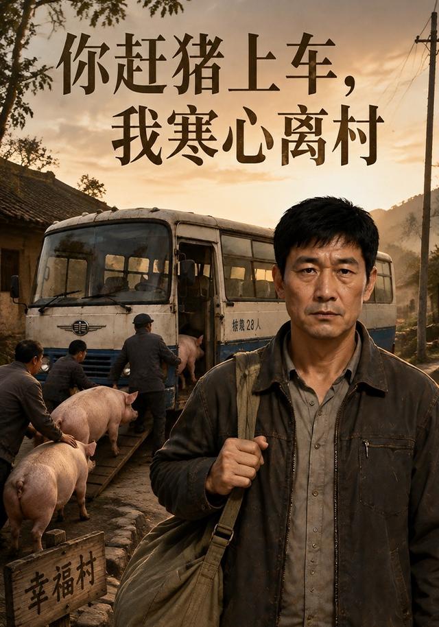 你赶猪上车，我寒心离村