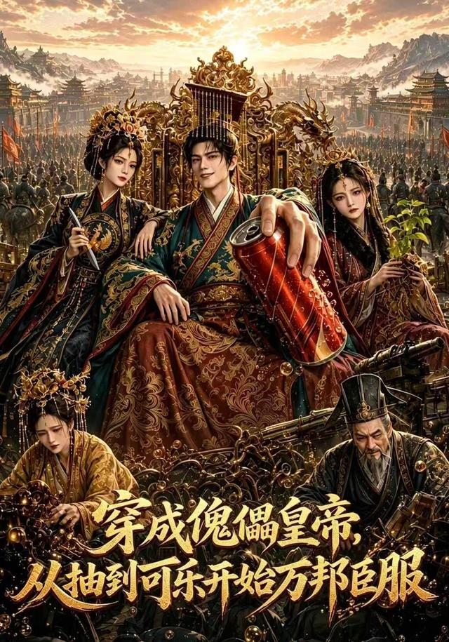 穿成傀儡皇帝，从抽到可乐开始万邦臣服 cover