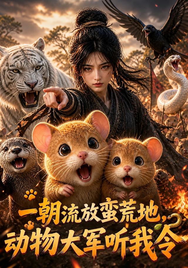 一朝流放蛮荒地，动物大军听我令 cover