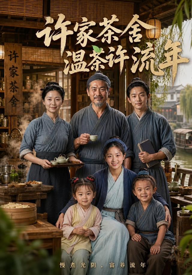许家茶舍，温茶许流年 cover