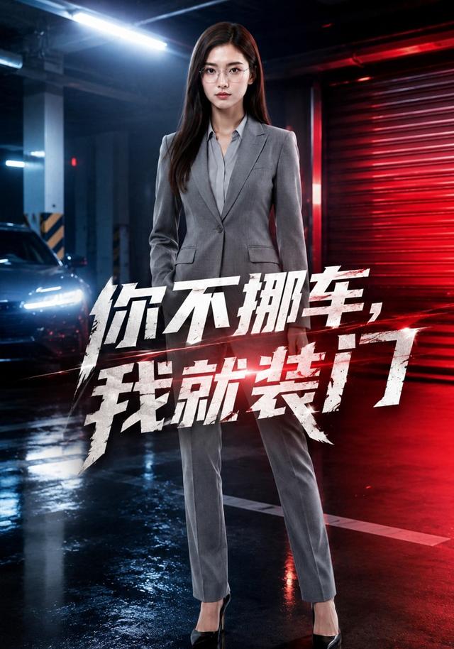 你不挪车，我就装门