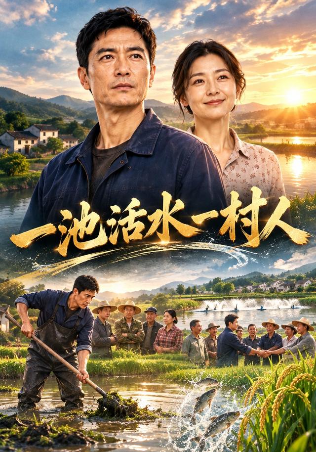 一池活水一村人 cover