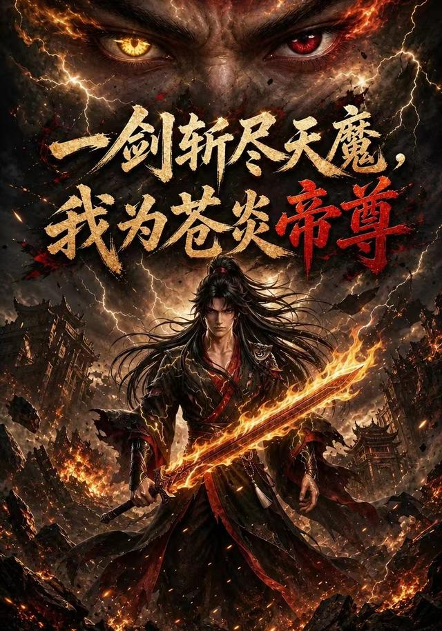 一剑斩尽天魔,我为苍炎帝尊 cover