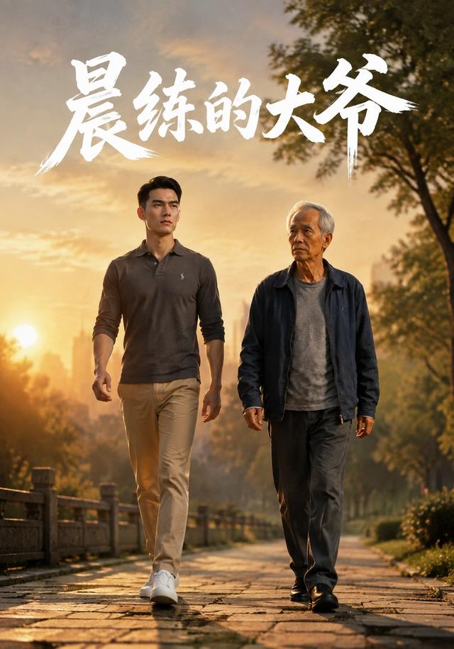 晨练的大爷