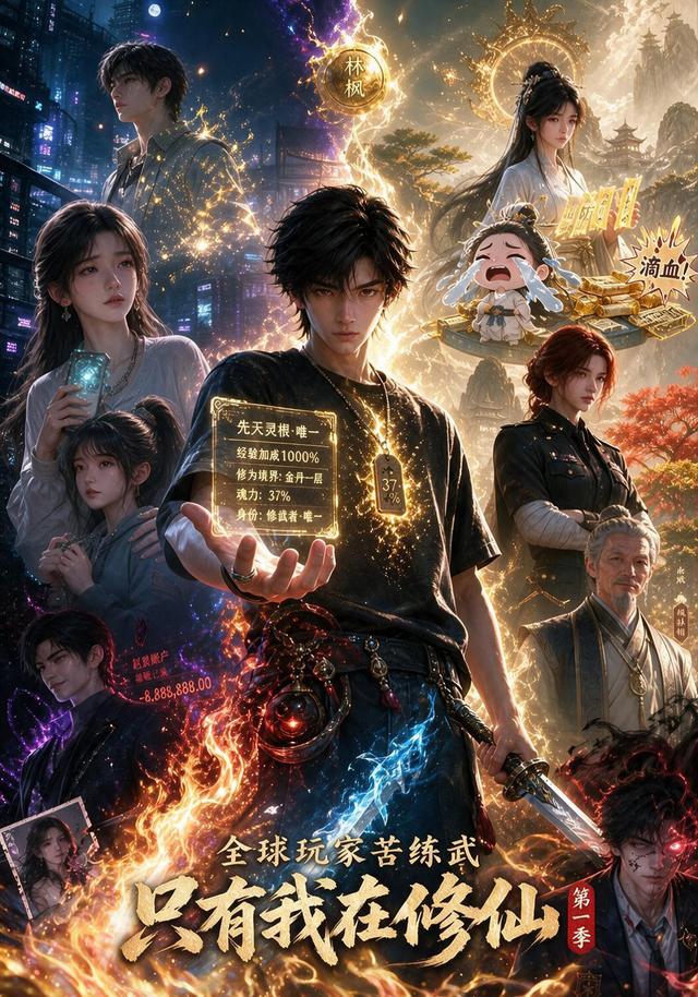 全球玩家苦练武，只有我在修仙第一季 cover