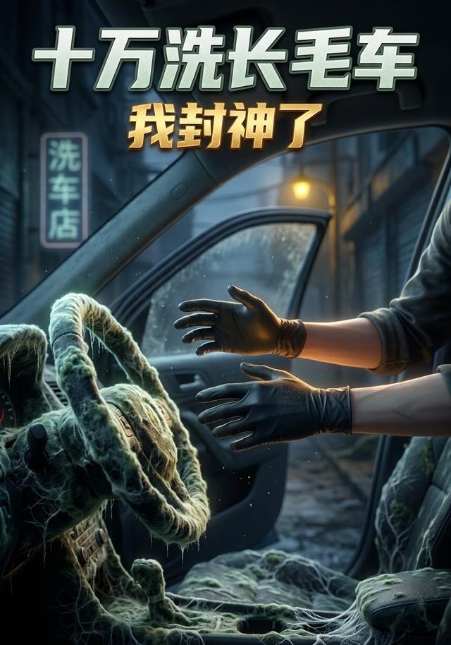 十万洗长毛车，我封神了