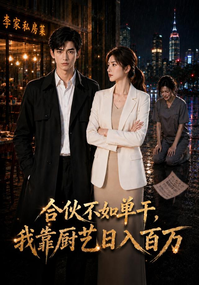 合伙不如单干，我靠厨艺日入百万