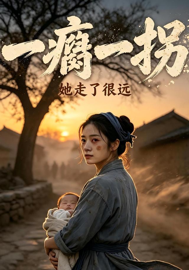 一瘸一拐，她走了很远