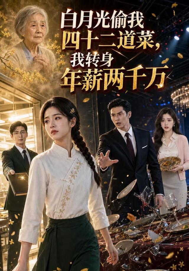 白月光偷我四十二道菜，我转身年薪两千万 cover