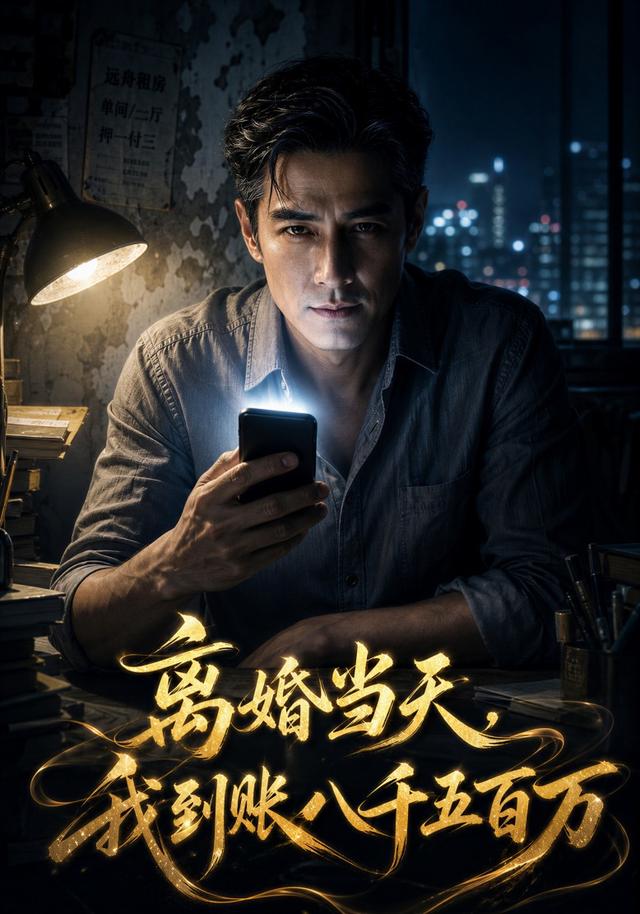 离婚当天，我到账八千五百万 cover