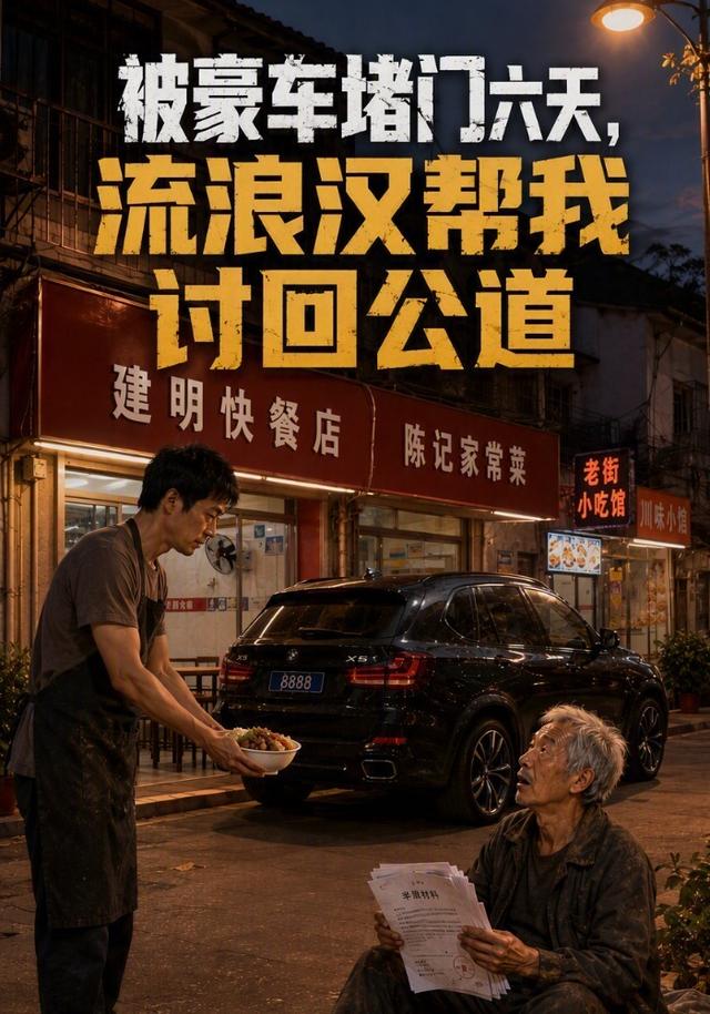 被豪车堵门六天，流浪汉帮我讨回公道 cover
