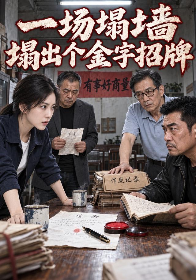 一场塌墙，塌出个金字招牌 cover