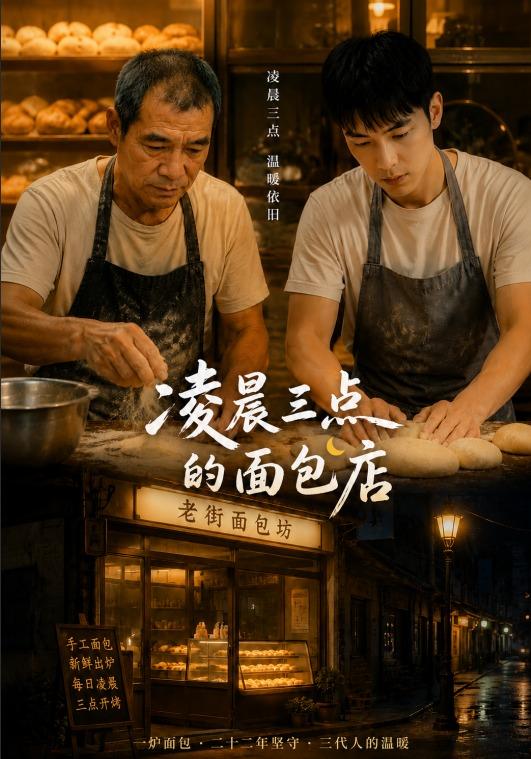 凌晨三点的面包店