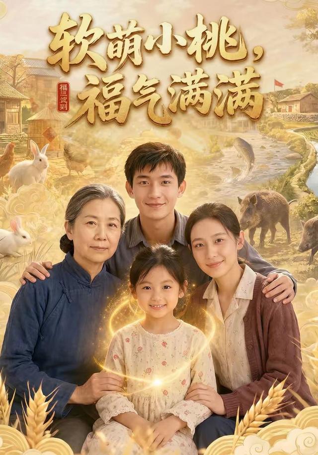 软萌小桃，福气满满