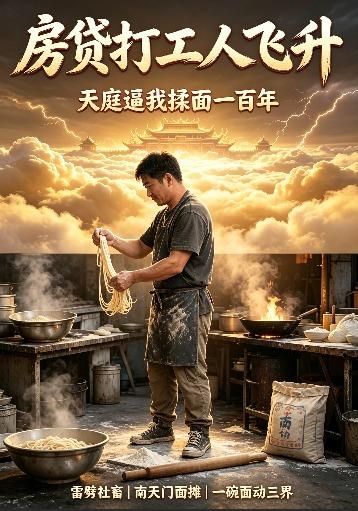 房贷打工人飞升天庭逼我揉面一百年 cover