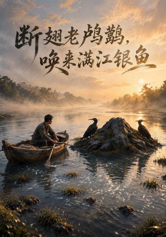断翅老鸬鹚，唤来满江银鱼 cover
