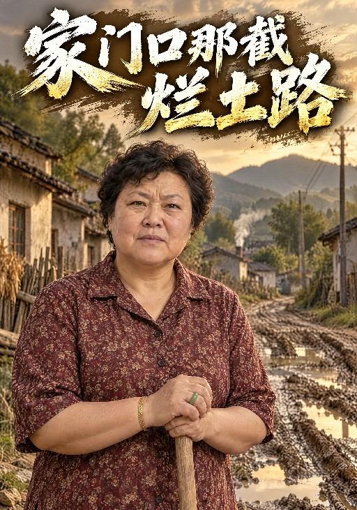 家门口那截烂土路