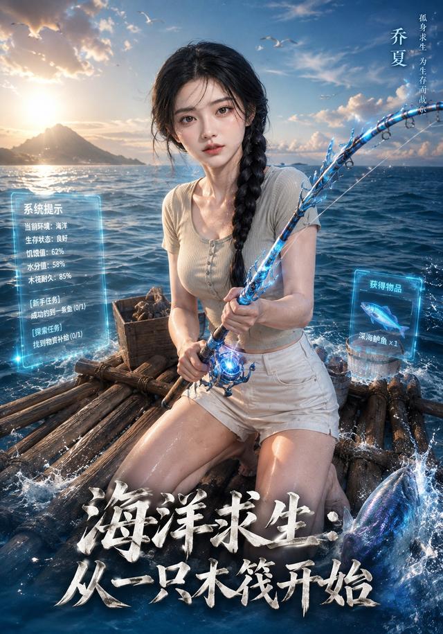 海洋求生：从一只木筏开始 cover