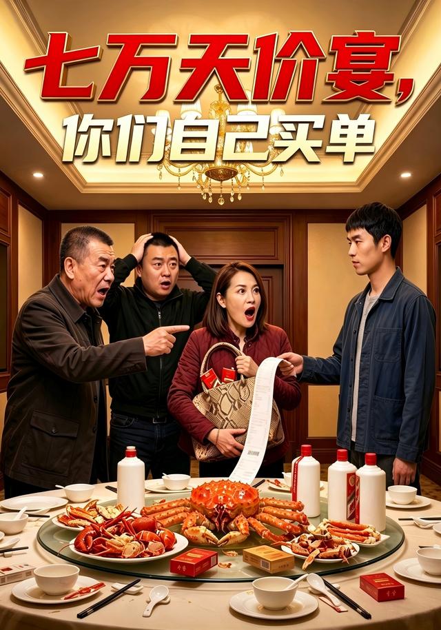 七万天价宴，你们自己买单 cover