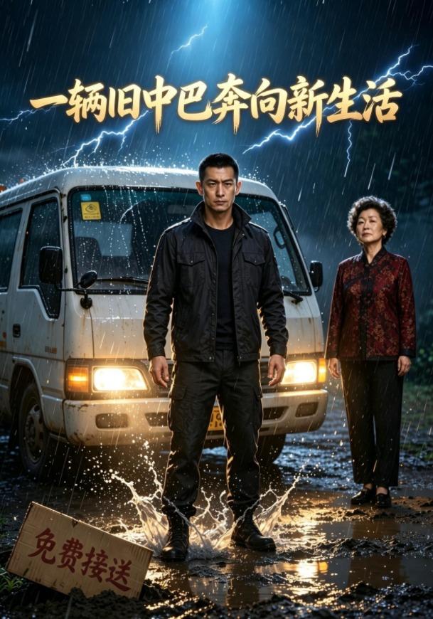 一辆旧中巴奔向新生活