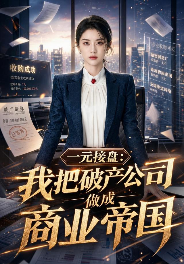 一元接盘：我把破产公司做成商业帝国封面