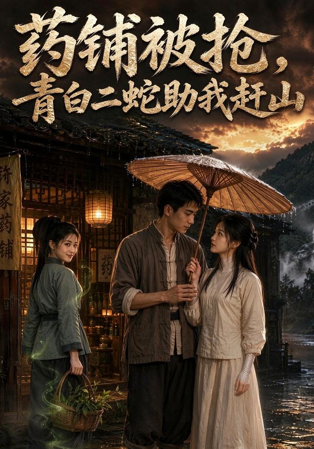 药铺被抢，青白二蛇助我赶山