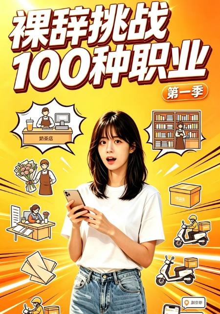 裸辞挑战100种职业 第一季 cover