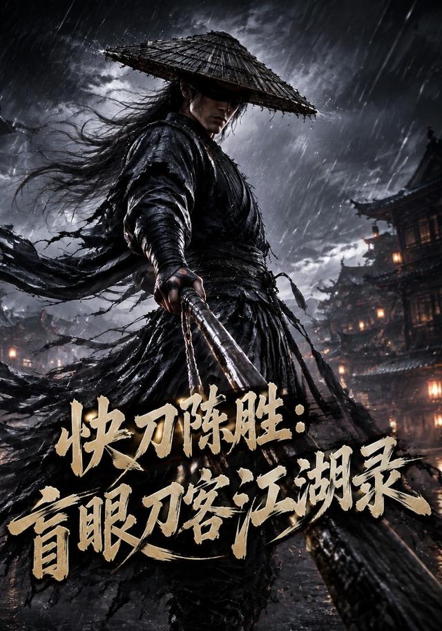 快刀陈胜：盲眼刀客江湖录 cover