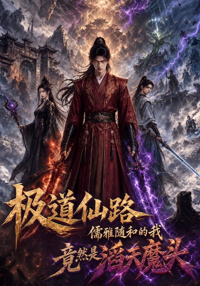 极道仙路：儒雅随和的我竟然是滔天魔头 cover