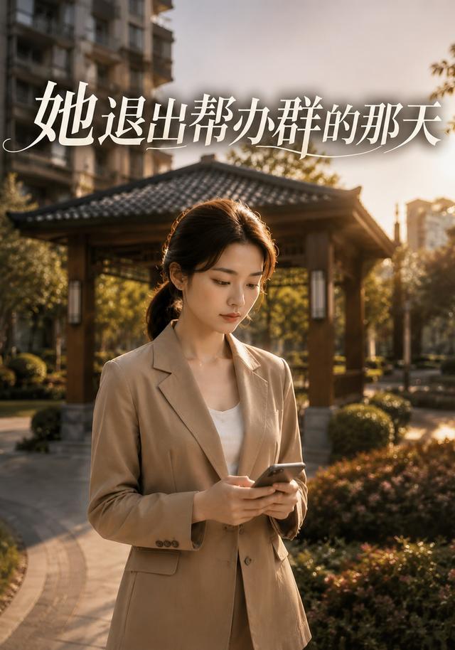 她退出帮办群的那天