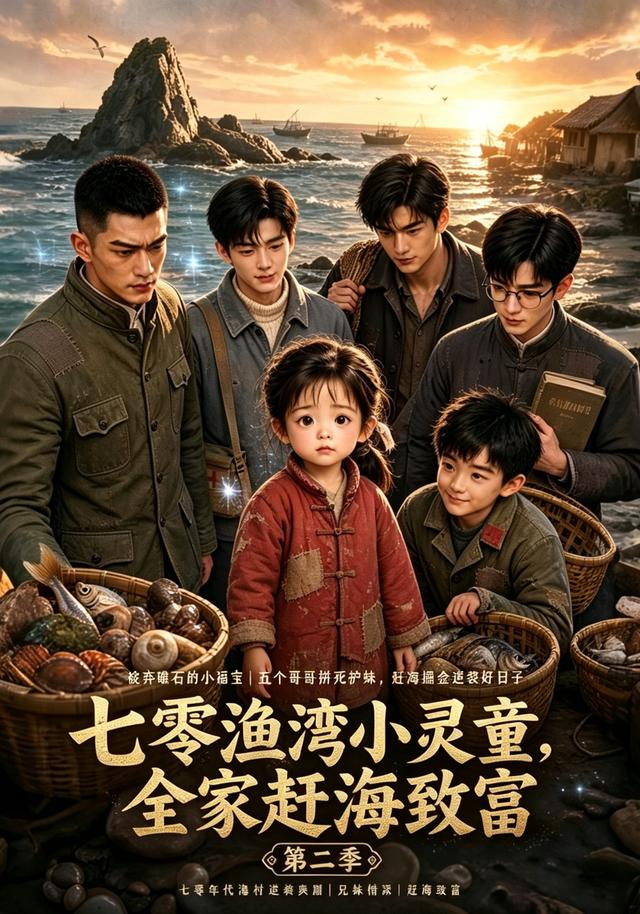 七零渔湾小灵童，全家赶海致富第二季