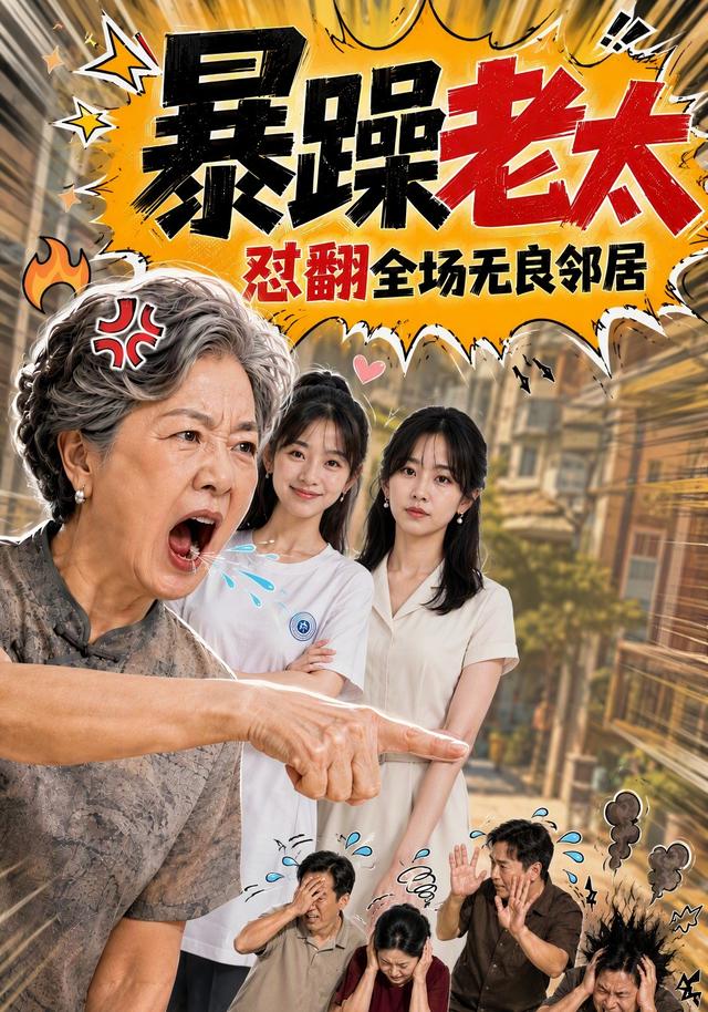 暴躁老太，怼翻全场无良邻居 cover