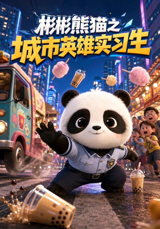 彬彬熊猫之城市英雄实习生 cover