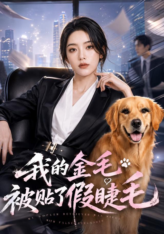 我的金毛被贴了假睫毛 cover