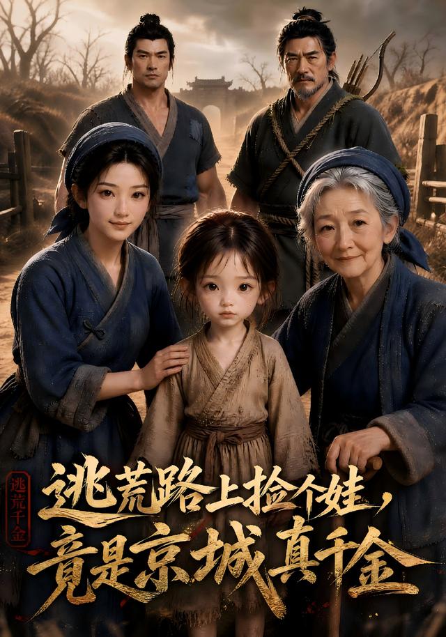 逃荒路上捡个娃，竟是京城真千金 cover