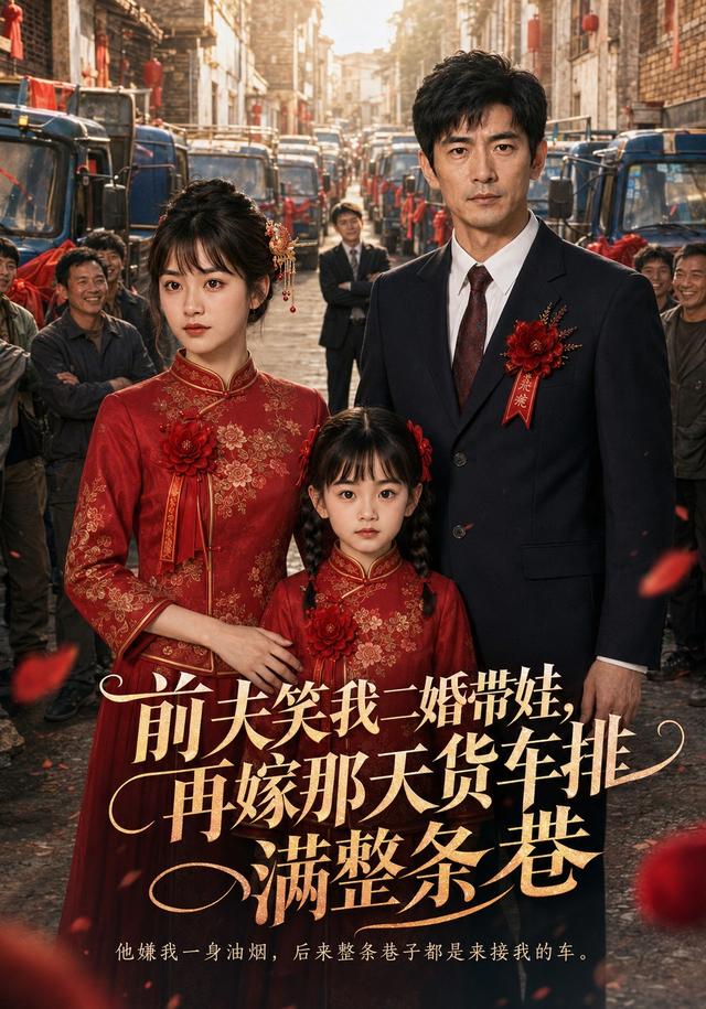 前夫笑我二婚带娃，再嫁那天货车排满整条巷 cover