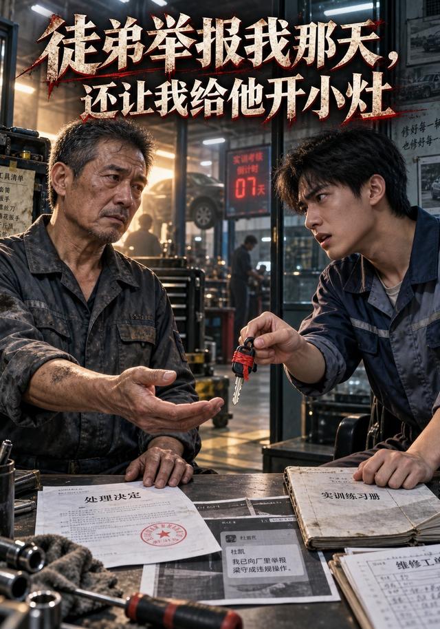 徒弟举报我那天，还让我给他开小灶