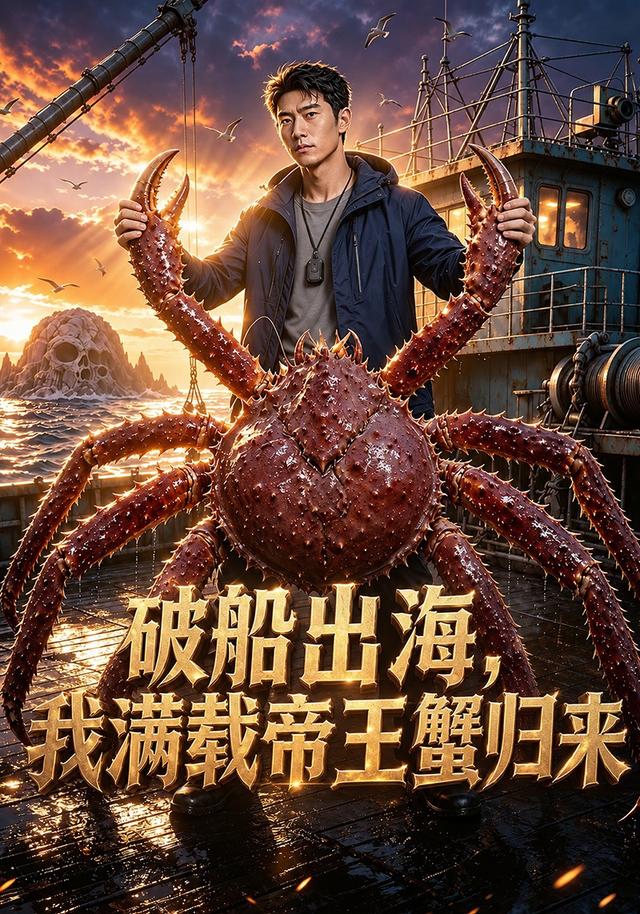 破船出海，我满载帝王蟹归来