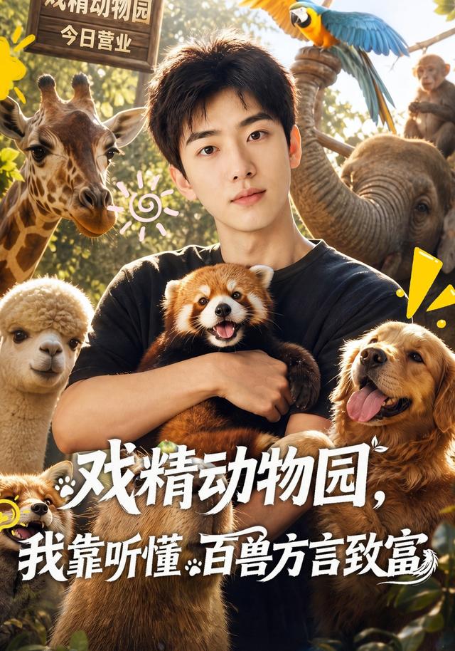 戏精动物园，我靠听懂百兽方言致富 cover