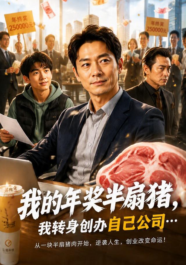 我的年奖半扇猪，我转身创办自己公司 cover