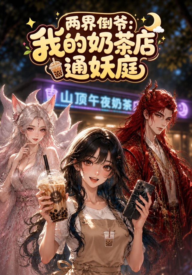 两界倒爷：我的奶茶店通妖庭 cover